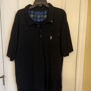 William Murray Men's Black Polo Shirt